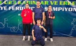 Aydınlı sporcular Türkiye Şampiyonası'ndan 3 madalyayla döndü