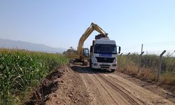 Büyükşehir'den ilçelere yol çalışması
