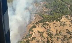 Çine’de korkutan yangın! 11 hava aracıyla müdahale ediliyor