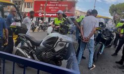 Aydın’da motosikleti trafikten men edilen ehliyetsiz sürücü çılgına döndü!