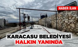 Karacasu Belediyesi halkın yanında
