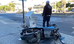 Nazilli’de kavşakta korkutan kaza! 2 kişi yaralandı