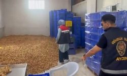 Aydın'da kuru incir operasyonu! Etiketsiz tonlarca incir ele geçirildi