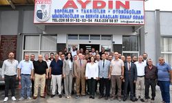 Çerçioğlu ve Sarıbaş’tan şoför esnafına ziyaret!