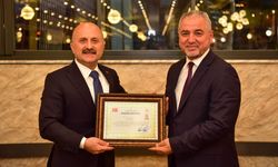 Müftü Güneş’e veda yemeği