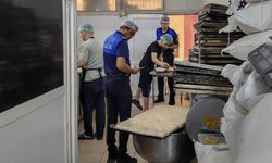 Efeler'de zabıtalar unlu mamul işletmelerine denetim uyguladı