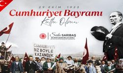 AK PARTİ MİLLETVEKİLİ SEDA SARIBAŞ’TAN 29 EKİM KUTLAMA MESAJI