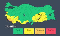 Aydın için sarı, Muğla için turuncu kod uyarısı verildi