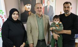 Başkan Kaya: “Muhammed Serhat’ın umudunu birlikte büyütelim”
