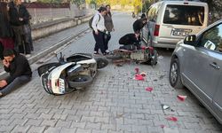 Çine'de korkutan kaza! İki yaralı hastaneye kaldırıldı