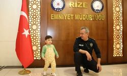 Aydınlı Doruk bebek için Rize Emniyet Müdürü Karasakal’dan destek çağrısı!