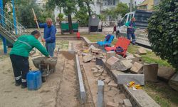 Efeler’de çocuklar için güvenli parklar