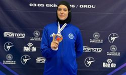 Aydınlı Elifnaz Türkiye şampiyonu oldu
