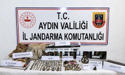 Karacasu’da tarihi eser operasyonu: 157 sikke ele geçirildi