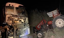 Aydın’da çekiciyle traktör çarpıştı! 2 yaralı