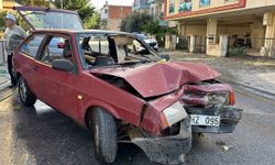 Aydın’da otomobil direğe çarptı! Yolcu kanlar içinde evine gitti