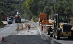Kuşadası-Aydın yolunda sürücüleri rahatlatan çalışma