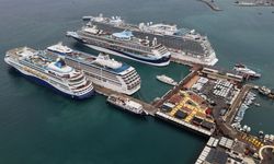 Kuşadası’na turist akını: 4 gemiyle 7 bin 594 kişi geldi