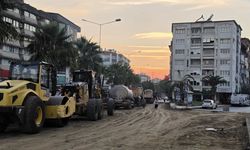 Nazilli Ordu Caddesi’nde hummalı çalışma