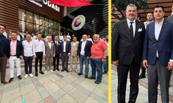 AYSO Başkanı Maraş'tan Akgün'e tebrik ziyareti