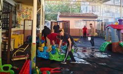 Nazilli’de örnek dayanışma: Bu kez babalar kolları sıvadı