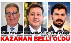 Söke Ticaret Borsası'nda 3 liste yarıştı: Kazanan belli oldu