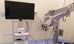 Nazilli Devlet Hastanesi'nde göz ameliyat mikroskobu hizmete sunuldu