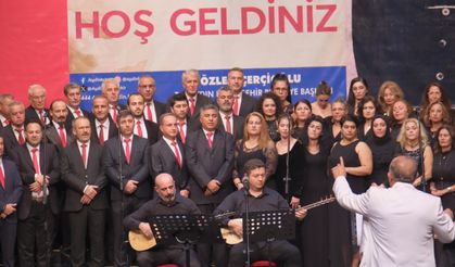 Aydın Büyükşehir Belediyesi “Atatürk’ün Sevdiği Türküler” konserini izleyicilerle buluşturdu