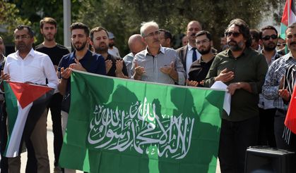 Muğla'da STK mensupları ve vatandaşlar Filistin'e destek için bir araya geldi