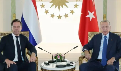 Cumhurbaşkanı Erdoğan, Hollanda Başbakanı Rutte'yi kabul etti