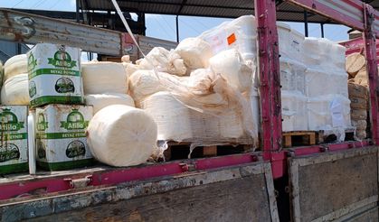 Tüketime uygun olmayan 7 ton peynir imha edildi