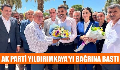 AK Parti Yıldırımkaya'yı bağrına bastı