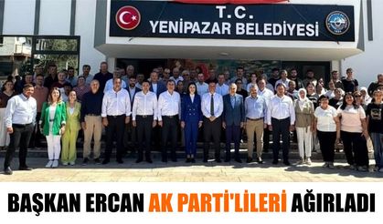 Başkan Ercan AK Parti'lileri ağırladı