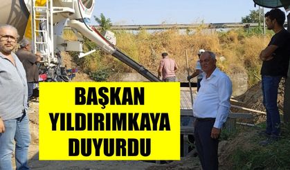 Sultanhisar'da menfez sorunu çözüldü