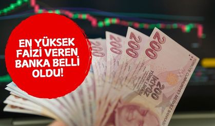 800 bin TL’ye 32 günde servet gibi getiri! En yüksek faiz veren banka belli oldu