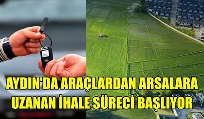 Aydın’da araçlardan arsalara uzanan ihale süreci başlıyor