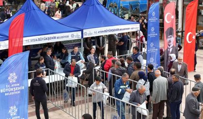 Başkan Çerçioğlu, Ata Tohumlarını Karacasu’da vatandaşla buluşturdu