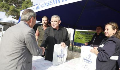 Köşk’te kışlık fideler yüzleri güldürdü