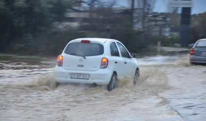 Aydın’ın komşu ilçelerinde yağış etkili oldu