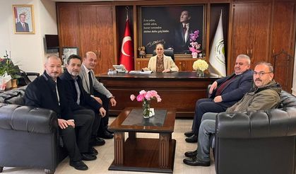 Nazilli Bakkallar Odası’ndan Kaymakam Kan’a ziyaret