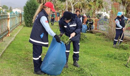 Nazilli Belediyesi’nden yürüyüş yollarına bakım