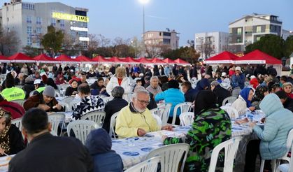 Didim’de Kadir Gecesi sofrası kuruldu