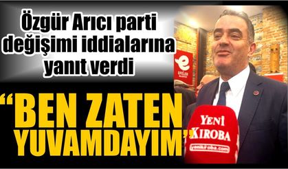Koçarlı Belediye Başkanı Özgür Arıcı parti değişimi iddialarına yanıt verdi