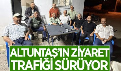 Aydın ASKF seçimi öncesinde Altuntaş'ın ziyaret trafiği sürüyor