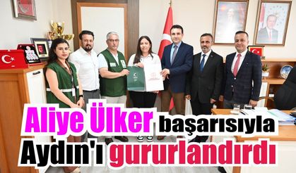 Aydın’a Türkiye ikinciliği gururu