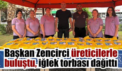 Germencik’te 11 bin iğlek torbası üreticilere ulaştı
