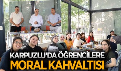 Karpuzlu'da öğrenciler YKS'ye moralli girecek