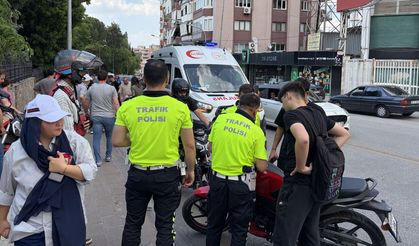20 metre savrulan motosiklette acı son: 17 yaşındaki genç hayatını kaybetti