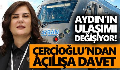 Aydın'da ulaşımı değiştirecek proje! AYBAN için geri sayım bitti