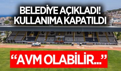 Aydın'da üçüncü stat da kapandı! Belediye resmen açıkladı